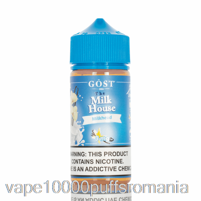 Vape Romania Milkhead - The Milk House - Gost Vapor - 100ml 6mg